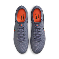 Nike Tiempo Legend Elite 10 Iron Nop Football Boots (SG) Pro Player Light Blue Bright Red Black