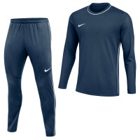 Nike Dri-FIT Park 26 Trainingspak Kids Donkerblauw Wit