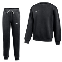 Nike Park 26 Fleece Crew Joggingpak Kids Zwart Wit