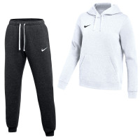 Nike Park 26 Fleece Pullover Hoodie Joggingpak Dames Wit Zwart
