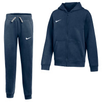 Nike Park 26 Fleece Vest Joggingpak Kids Donkerblauw Wit