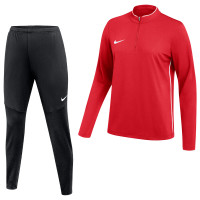 Nike Dri-FIT Park 26 1/4-Zip Women's Tracksuit Red Black