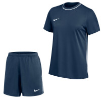 Nike Dri-FIT Park 26 Trainingsset Dames Donkerblauw Wit