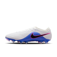 Nike Tiempo Elite Maestro Gras Voetbalschoenenen (FG) Wit Blauw Felroze