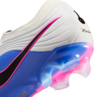Nike Tiempo Elite Maestro Gras Voetbalschoenenen (FG) Wit Blauw Felroze