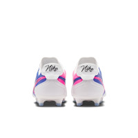Nike Tiempo Pro Ligera Gras Football Boots (FG) White Blue Hot Pink