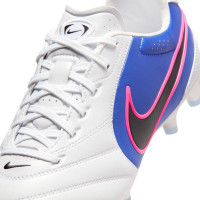 Nike Tiempo Pro Ligera Gras Football Boots (FG) White Blue Hot Pink