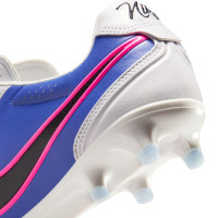 Nike Tiempo Pro Ligera Gras Football Boots (FG) White Blue Hot Pink