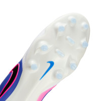 Nike Tiempo Pro Ligera Gras Football Boots (FG) White Blue Hot Pink