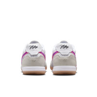 Nike Tiempo Straatvoetbalschoenen Streetgato Wit Blauw Felroze