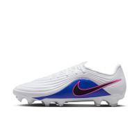 Nike Tiempo Academy Maestro Gras / Kunstgras Voetbalschoenen (MG) Wit Blauw Felroze