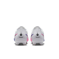 Nike Tiempo Academy Maestro Grass/Artificial Grass Football Boots (MG) White Blue Hot Pink