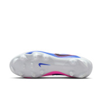 Nike Tiempo Academy Maestro Grass/Artificial Grass Football Boots (MG) White Blue Hot Pink