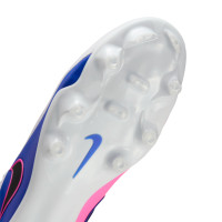 Nike Tiempo Academy Maestro Grass/Artificial Grass Football Boots (MG) White Blue Hot Pink