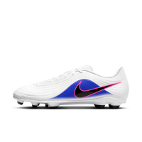 Nike Tiempo Club Maestro Gras / Kunstgras Voetbalschoenen (MG) Wit Blauw Felroze