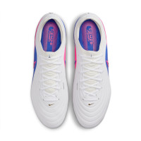 Nike Tiempo Elite Maestro Artificial Grass Football Boots (AG) White Blue Hot Pink