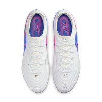 Nike Tiempo Elite Maestro IJzeren-Nop Voetbalschoenen (SG) Wit Blauw Felroze