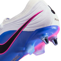 Nike Tiempo Elite Maestro IJzeren-Nop Voetbalschoenen (SG) Wit Blauw Felroze