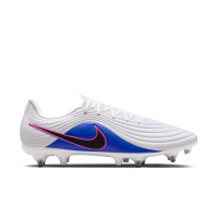Nike Tiempo Academy Maestro Iron Stud Football Boots (SG) Anti-Clog White Blue Hot Pink