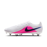Nike Tiempo Academy Maestro Iron Stud Football Boots (SG) Anti-Clog White Blue Hot Pink