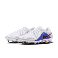 Nike Tiempo Academy Maestro Iron Stud Football Boots (SG) Anti-Clog White Blue Hot Pink