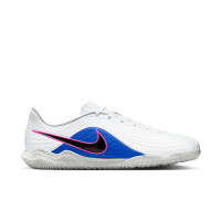 Nike Tiempo Club Maestro Zaalvoetbalschoenen (IN) Wit Blauw Felroze