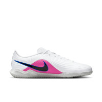 Nike Tiempo Club Maestro Zaalvoetbalschoenen (IN) Wit Blauw Felroze