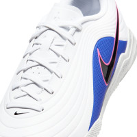 Nike Tiempo Club Maestro Zaalvoetbalschoenen (IN) Wit Blauw Felroze