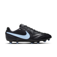 Nike Tiempo Pro Ligera Gras Football Boots (FG) Black Light Blue