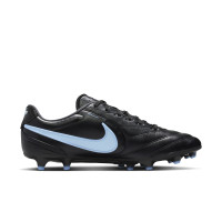 Nike Tiempo Pro Ligera Gras Football Boots (FG) Black Light Blue