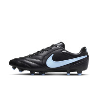 Nike Tiempo Pro Ligera Gras Football Boots (FG) Black Light Blue