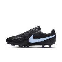 Nike Tiempo Pro Ligera Gras Football Boots (FG) Black Light Blue