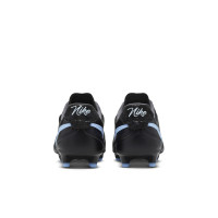 Nike Tiempo Pro Ligera Gras Football Boots (FG) Black Light Blue