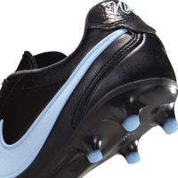 Nike Tiempo Pro Ligera Gras Football Boots (FG) Black Light Blue