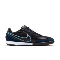Nike Tiempo Street Gato Street Football Boots Black Obsidian Light Blue
