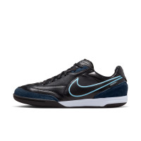 Nike Tiempo Street Gato Street Football Boots Black Obsidian Light Blue