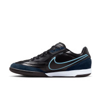 Nike Tiempo Street Gato Street Football Boots Black Obsidian Light Blue