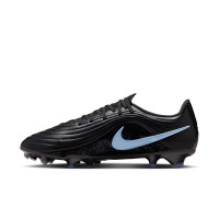 Nike Tiempo Academy Maestro Gras / Kunstgras Voetbalschoenen (MG) Zwart Lichtblauw