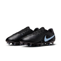 Nike Tiempo Academy Maestro Gras / Kunstgras Voetbalschoenen (MG) Zwart Lichtblauw