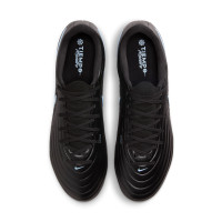 Nike Tiempo Academy Maestro Gras / Kunstgras Voetbalschoenen (MG) Zwart Lichtblauw