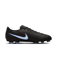 Nike Tiempo Club Maestro Gras / Kunstgras Voetbalschoenen (MG) Zwart Lichtblauw