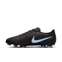 Nike Tiempo Club Maestro Gras / Kunstgras Voetbalschoenen (MG) Zwart Lichtblauw