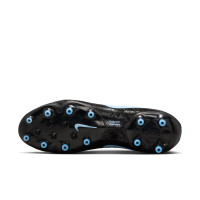 Nike Tiempo Elite Maestro Artificial Grass Football Boots (AG) Black Light Blue