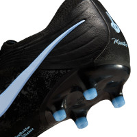 Nike Tiempo Elite Maestro Artificial Grass Football Boots (AG) Black Light Blue