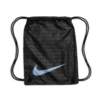 Nike Tiempo Elite Maestro IJzeren-Nop Voetbalschoenen (SG) Zwart Lichtblauw