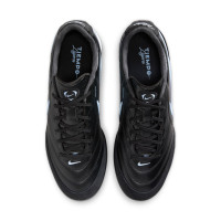 Nike Tiempo Pro Ligera Turf Football Boots (TF) Black Light Blue