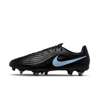 Nike Tiempo Academy Maestro Iron Stud Football Boots (SG) Anti-Clog Black Light Blue