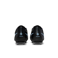 Nike Tiempo Academy Maestro Iron Stud Football Boots (SG) Anti-Clog Black Light Blue