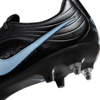 Nike Tiempo Academy Maestro Iron Stud Football Boots (SG) Anti-Clog Black Light Blue