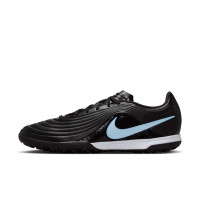 Nike Tiempo Academy Maestro Turf Voetbalschoenen (TF) Zwart Lichtblauw